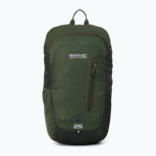 Turistický batoh REGATTA Highton V2 25 l dark khaki/four leaf clover