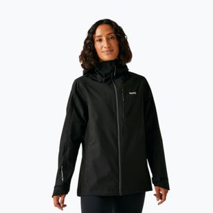 Dámska bunda do dažďa REGATTA Birchdale II black/seal grey