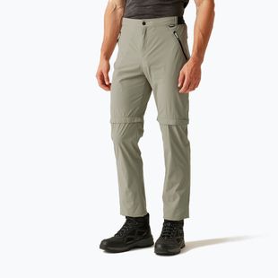 Pánske trekové nohavice Regatta Travel Light Z/O Packaway golden sand