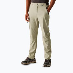 Pánske trekové nohavice REGATTA Travel Light Packaway golden sand