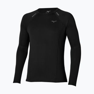 Pánske bežecké tričko longsleeve Mizuno Active Dryaeroflow black