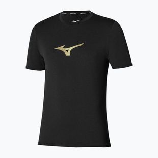 Pánske bežecké tričko Mizuno Core Runbird Short Sleeve Tee black