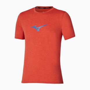 Pánske bežecké tričko Mizuno Core Runbird Short Sleeve Tee orange