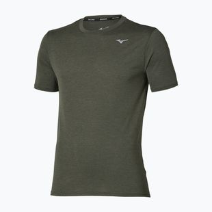 Pánske bežecké tričko Mizuno Core Run Short Sleeve Tee forest night