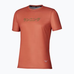 Pánske bežecké tričko Mizuno Core Graphic Short Sleeve ginger