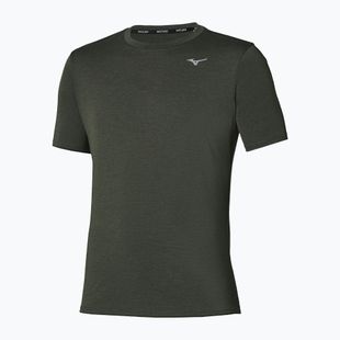 Pánske bežecké tričko Mizuno Core Impulse Short Sleeve Tee forest night