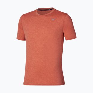 Pánske bežecké tričko Mizuno Core Impulse Short Sleeve Tee ginger