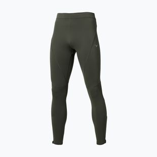 Pánske bežecké legíny Mizuno Active Warmalite Long Tight forest night