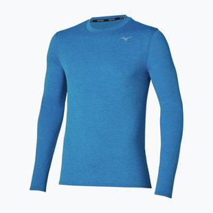 Pánske bežecké tričko longsleeve Mizuno Core Impulse Long Sleeve Tee blue jewel