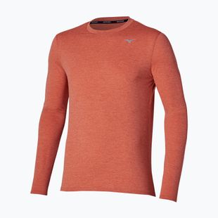 Pánske bežecké tričko longsleeve Mizuno Core Impulse Long Sleeve Tee ginger
