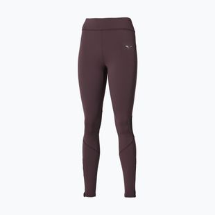 Dámske bežecké legíny Mizuno Active Warmalite Long Tight raisin