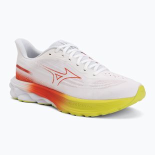Pánske bežecké topánky Mizuno Wave Skyrise 7 white/orange/evening primrose
