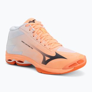 Volejbalové topánky Mizuno Wave Lightning Pro Mid flamingo coral/carbon/white