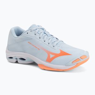 Dámske volejbalové topánky Mizuno Wave Lightning Pro blue finch/lava orange/flamingo coral