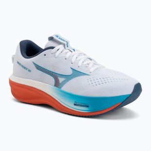 Pánske bežecké topánky Mizuno Wave Rider 30 white/blue jewel/orange