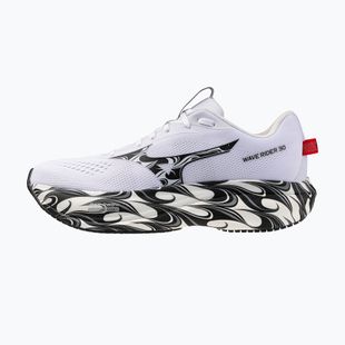 Pánske bežecké topánky Mizuno Wave Rider 30 Disclosure white/black/high risk red