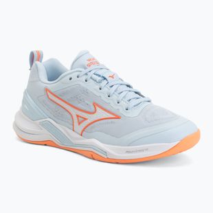 Dámske hádzanárske topánky Mizuno Wave Stealth Elite blue finch/white