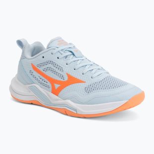 Dámske hádzanárske topánky Mizuno Wave Stealth Pro blue finch/lava orange