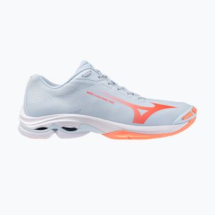 Dámske volejbalové topánky Mizuno Wave Lightning Pro blue finch/lava orange/flamingo coral