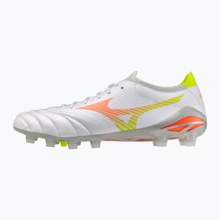 Kopačky  Mizuno Morelia Neo V β Pro FG white/lava orange/evening primrose