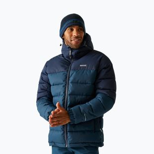 Pánska zateplená bunda REGATTA Aldthron moonlight denim/navy