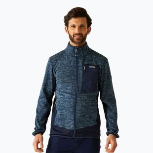 Pánska mikina REGATTA Baslinn moonlight denim marl/navy