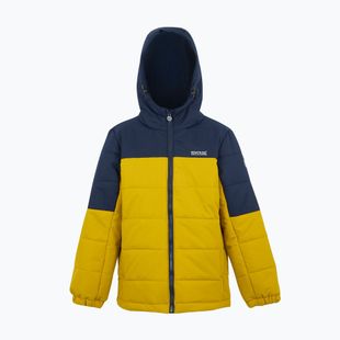 Detská zateplená bunda REGATTA Lofthouse navy/gold