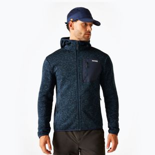 Pánska mikina REGATTA Hooded Newhill moonlight denim
