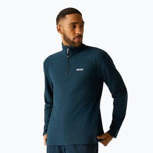 Pánska fleecová mikina Regatta Thompson Marl moonlight denim