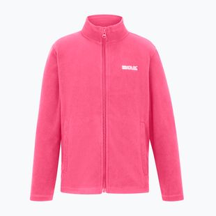 Detská fleecová mikina REGATTA King II pink lemonade