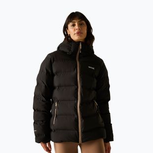 Dámska zateplená bunda REGATTA Altoro Thermal black/mocha