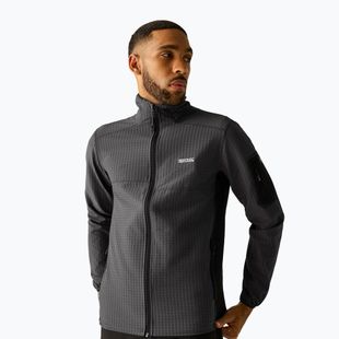 Pánska mikina REGATTA Baslinn ash/black