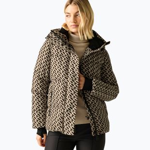 Dámska lyžiarska bunda Dare 2b Allure Jacket white pepper geo print