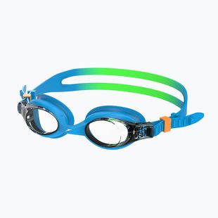Detské plavecké okuliare Speedo Skoogles azure blue/fluoro green/fluoro orange/clear