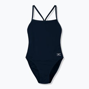Dámske jednodielne plavky Speedo Solid Endurancex V-Back 2.0 team black