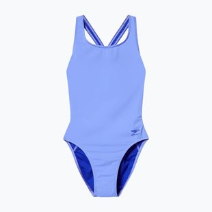 Dámske jednodielne plavky Speedo Solid Powerback moonlight lavender