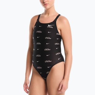 Dámske jednodielne plavky Nike Hydrastrong Multi Pr jet black
