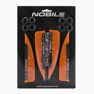Nobile 15 Fin G10 kiteboardové plutvy (4 ks) oranžová NBL-F15-G10