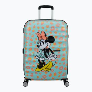 Cestovný kufor American Tourister Disney Wavebreaker 64 l minnie pastelové bodky
