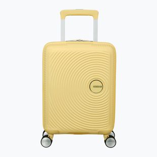 Cestovný kufor American Tourister Soundbox Mini 22 l pastelovo žltý