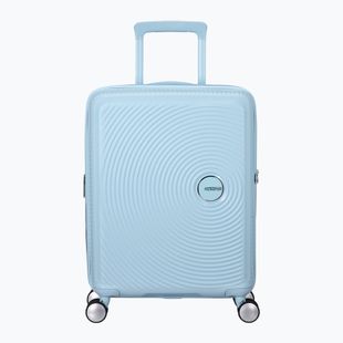 Cestovný kufor American Tourister Soundbox 41 l pastelovo modrý