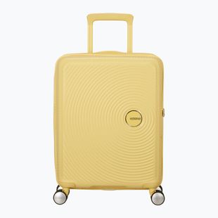 Cestovný kufor American Tourister Soundbox 41 l pastelovo žltý