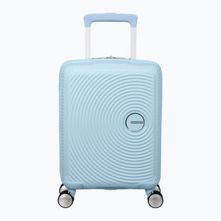Cestovný kufor American Tourister Soundbox Mini 22 l pastelovo modrý