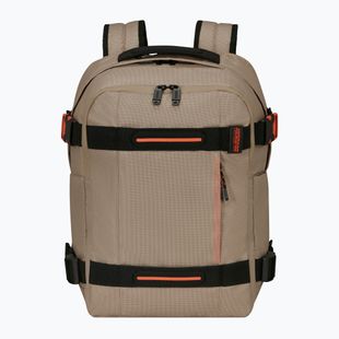American Tourister Urban Track Laptop BP Coated 15,6" 29 l béžový / oranžový batoh