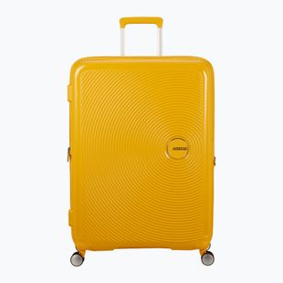 Cestovný kufor American Tourister Soundbox 82 130 l golden yellow