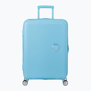Cestovný kufor American Tourister Soundbox 67 81 l blueberry fizz