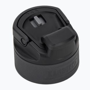 Viečko na hrnček Kambukka 3v1 Hydration Elton black steel