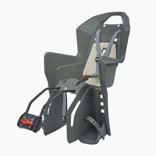 Detská sedačka na bicykel Polisport Koolah FF 29 charcoal grey