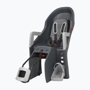 Detská sedačka na bicykel Polisport Guppy Maxi+ RS dark grey/silver