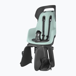 Zadné sedadlo na bicykel pre nosič bobike Go zeleno-sivé 8012300003